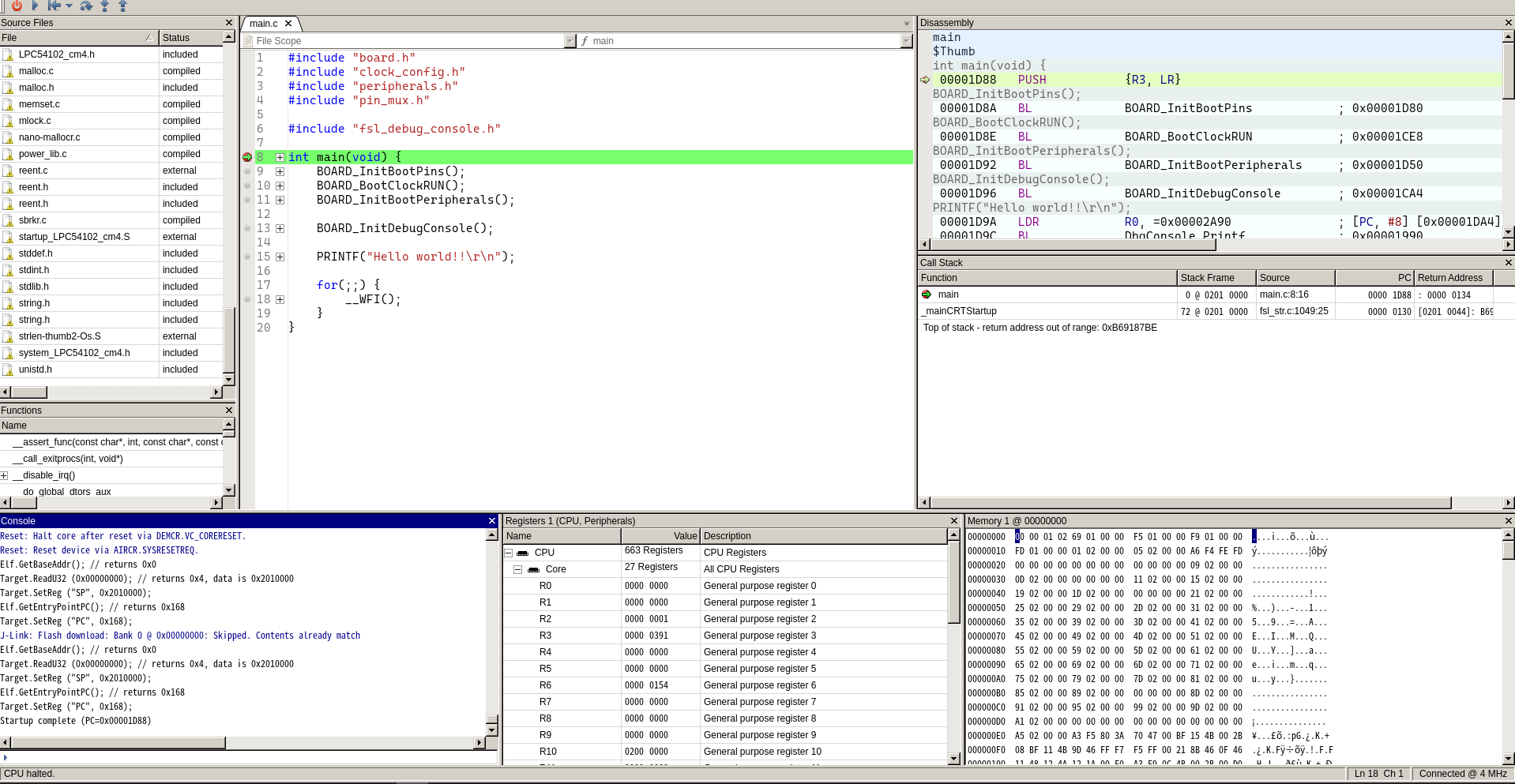 LPC MCUs and ELF manipulation