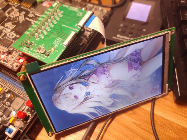 MIPI-DSI LCD with Zynq